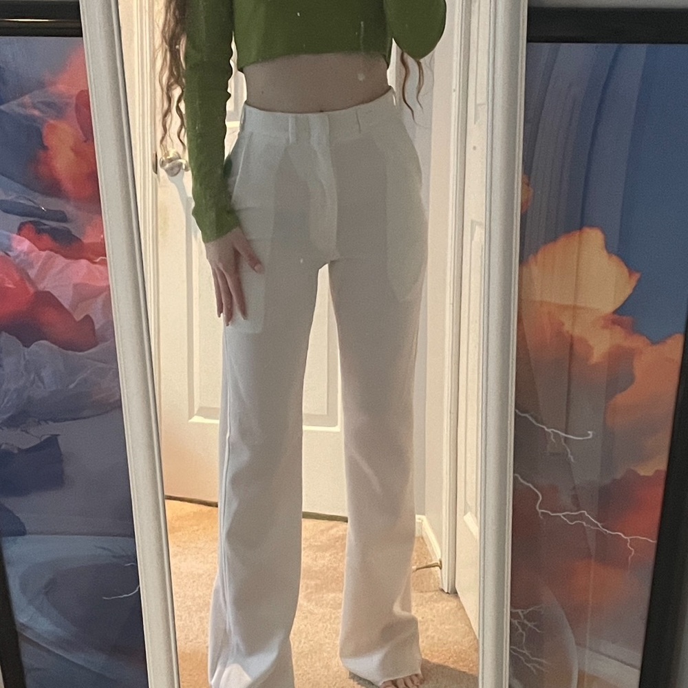 Vintage 70s white pants